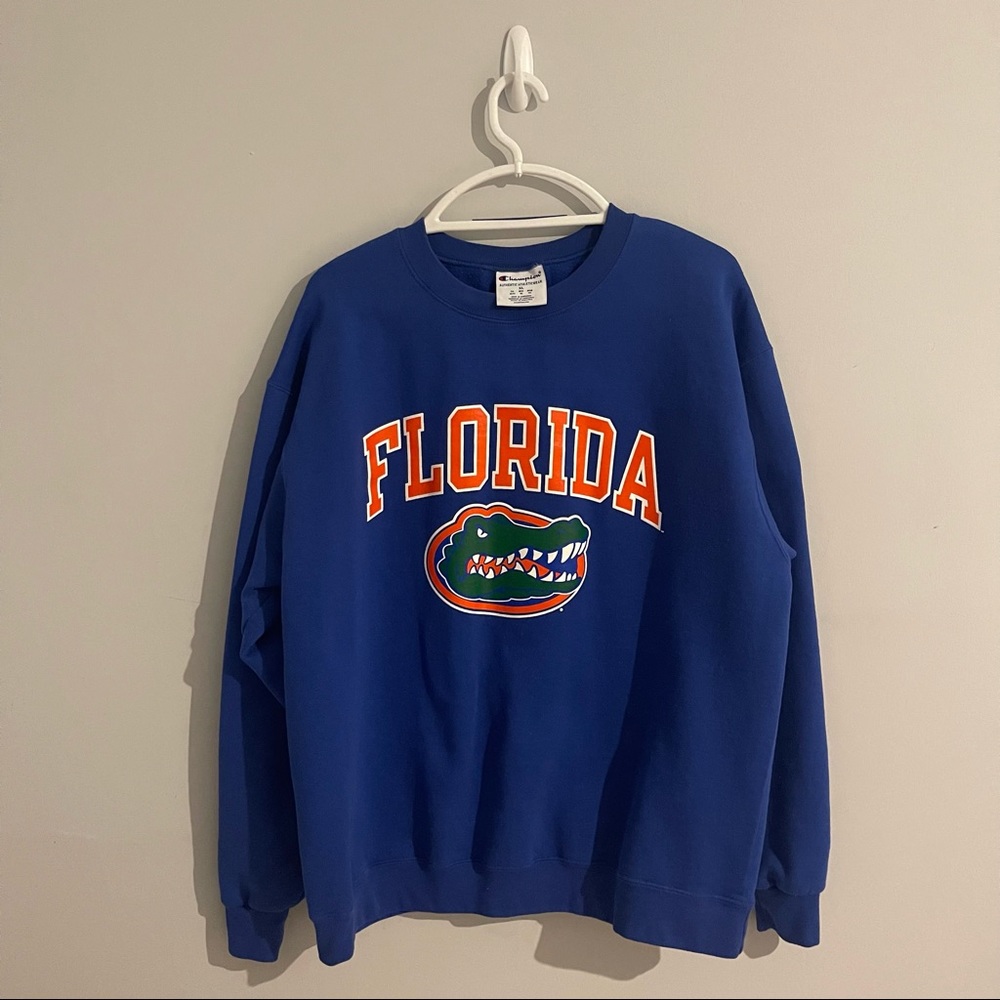 Champion Crewneck — University of Florida, Unisex Size XL